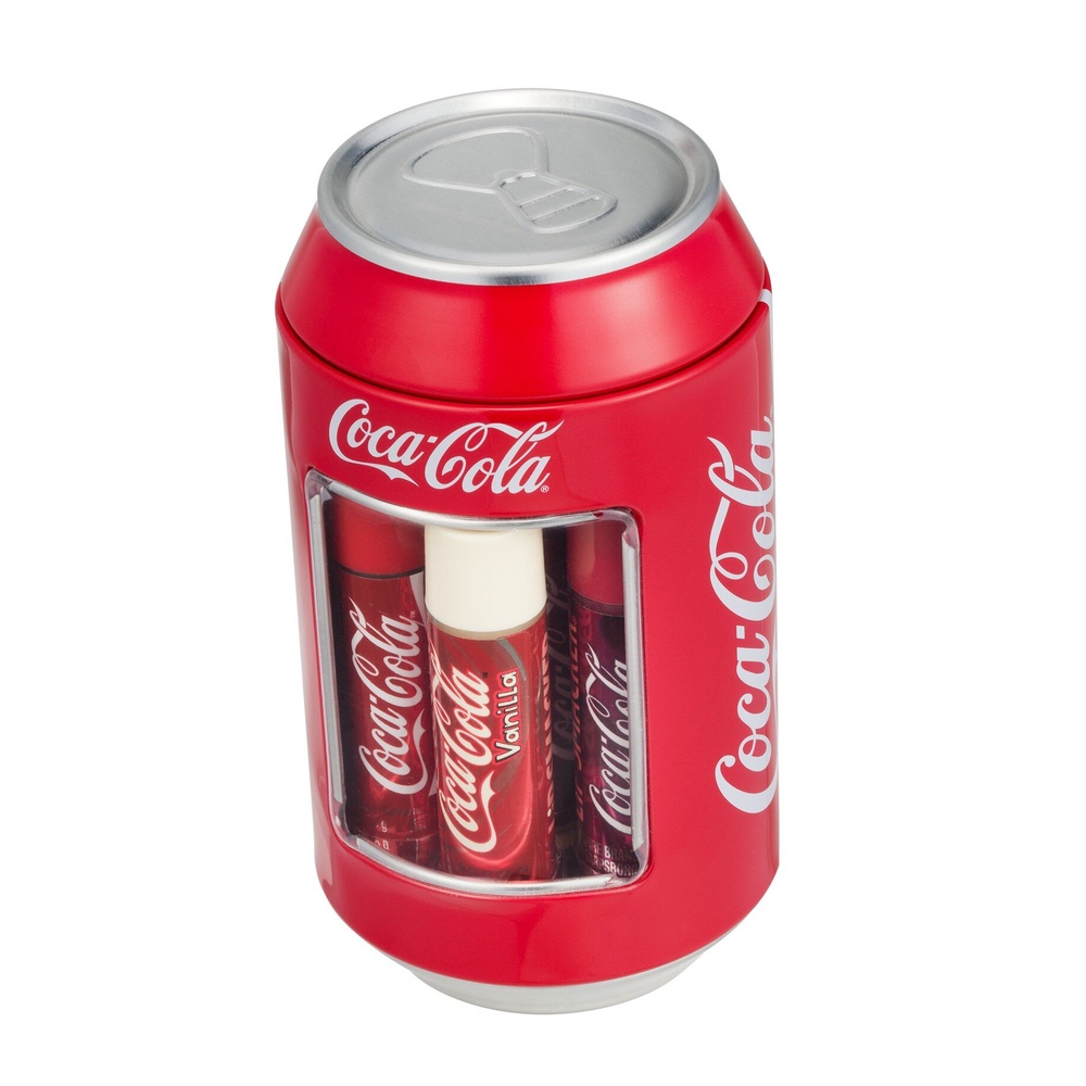 lip smacker Cannette Coca Cola 6 pcs assorties Baume à lèvres