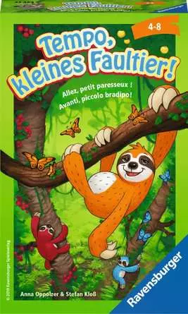 Tempo, kleines Faultier! - Reisespiel ab 4 Jahren