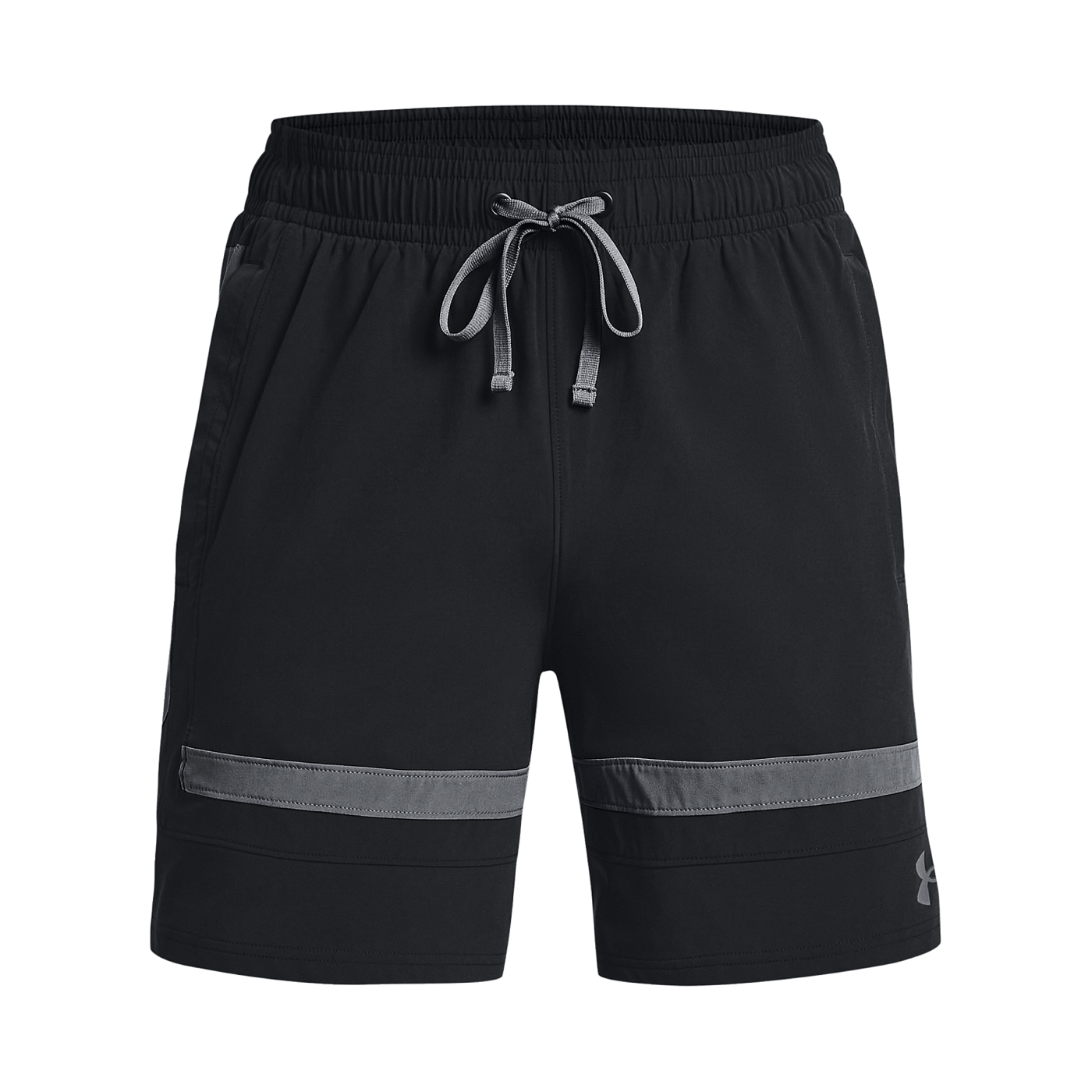 Under Armour Baseline Woven Short Schwarz F001