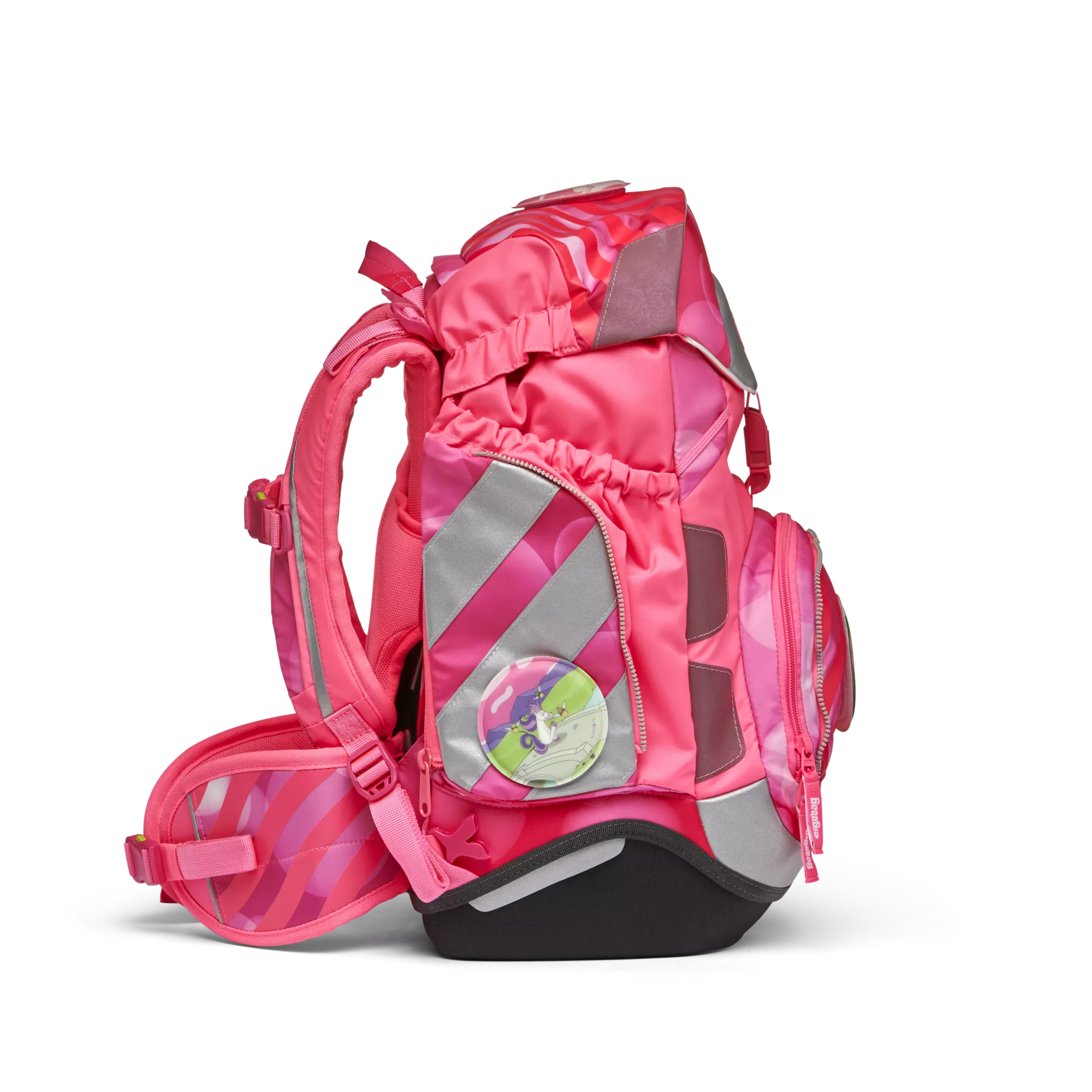 ergobag Schulrucksack-Set KuntBärbuntes Einhorn