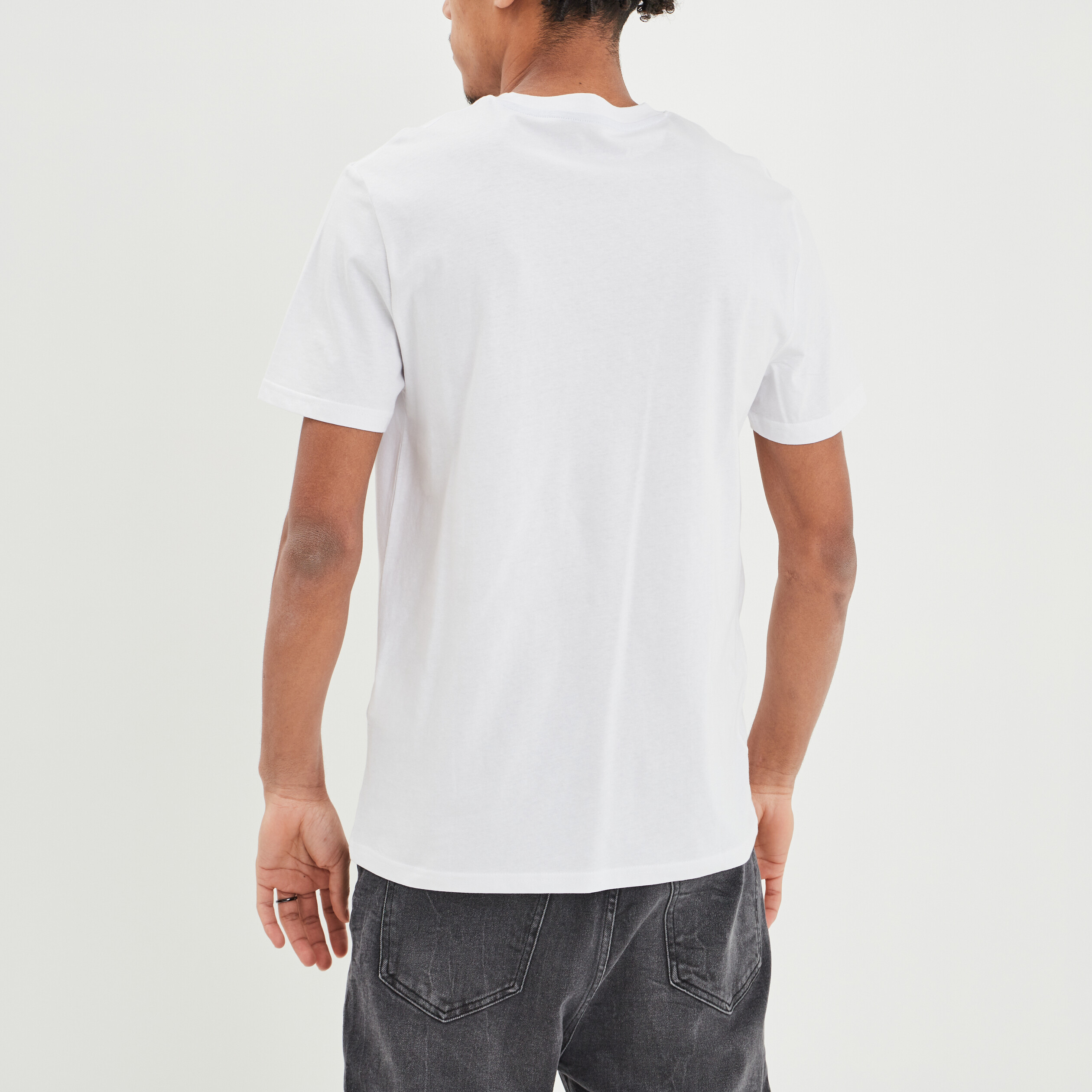 T-shirt manches courtes Liberto blanc homme | La Halle