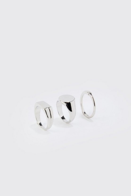 3er-Pack Siegelring