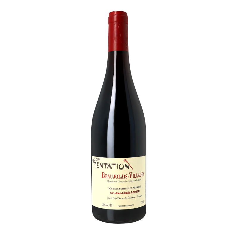 Beaujolais Villages Tentation 2020 - Beaujolais Village - Beaujolais - Jean-Claude Lapalu (75CL.)
