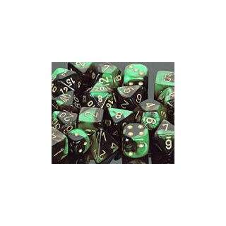 Black-Green w-gold 36xW6 (Gemini)