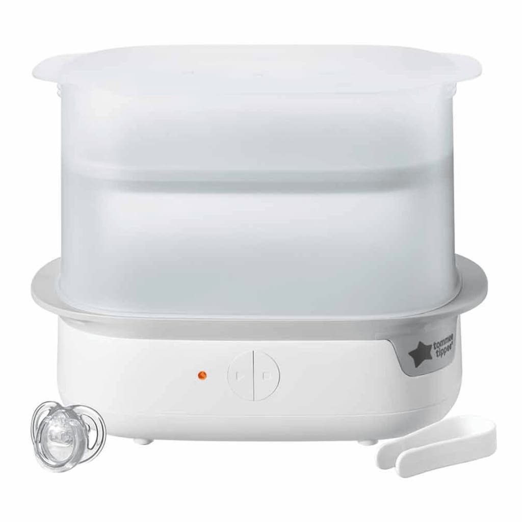 Tommee Tippee Dampfsterilisator Elektrischer Dampfsterilisator Weiß