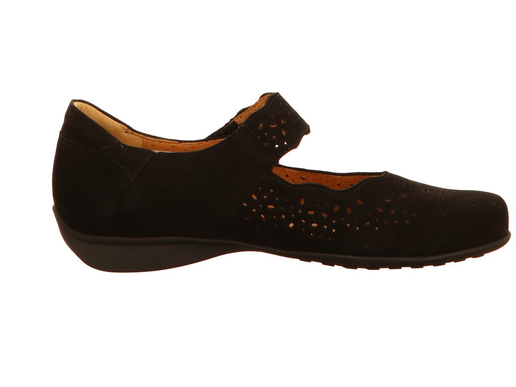 MEPHISTO Klassische Slipper schwarz