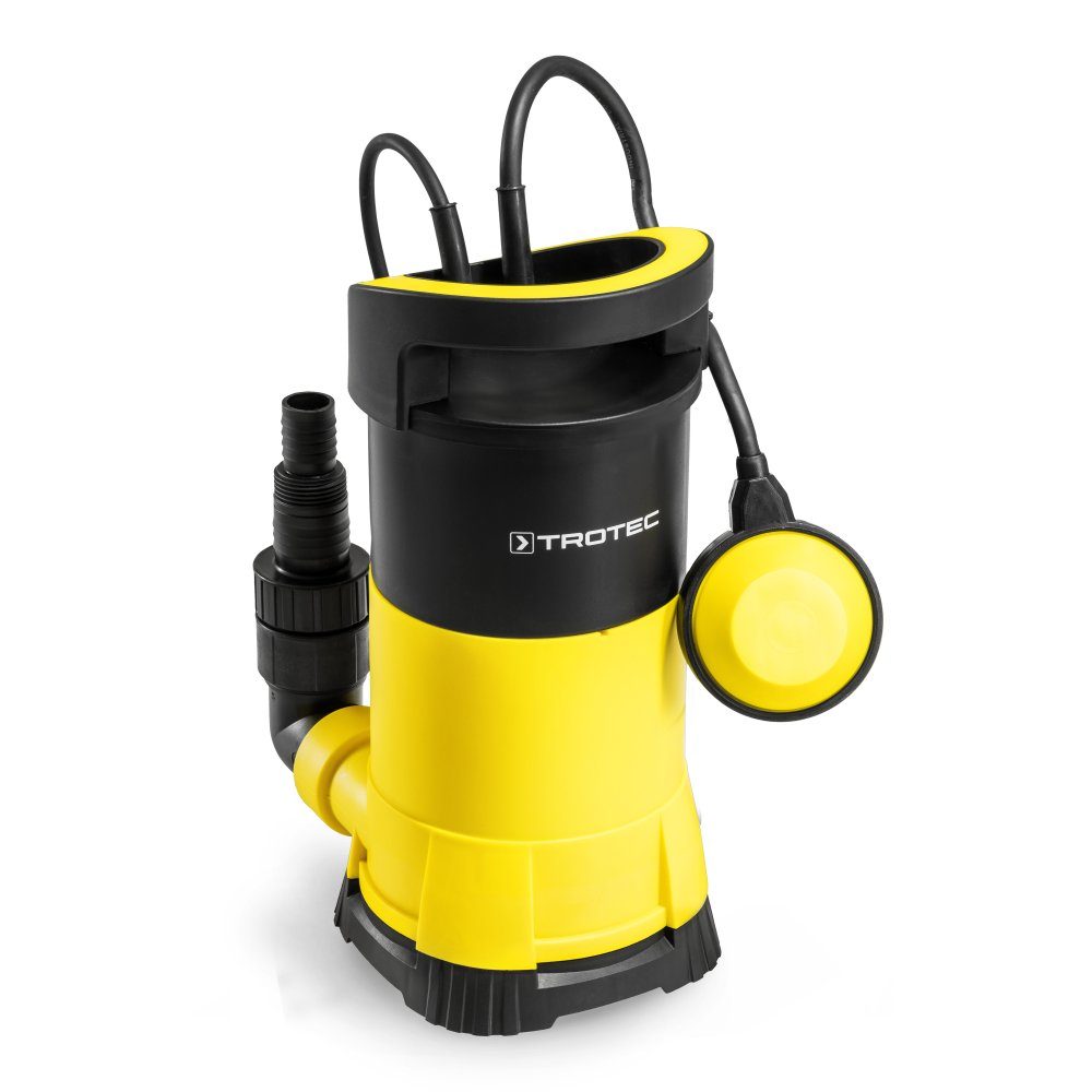 TROTEC Klarwasserpumpe TWP 7505 E, Gartenpumpe Pumpe flachsaugend