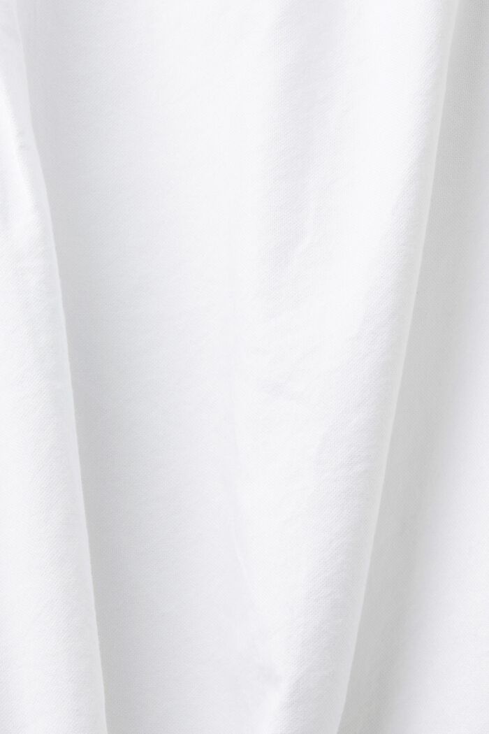 Baumwollbluse mit Tasche