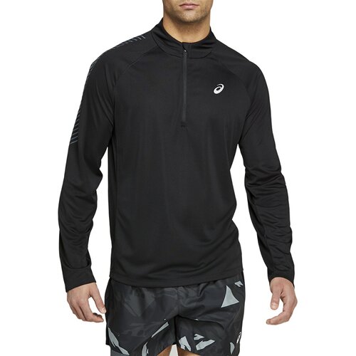 HERREN T-SHIRT ICON LS 1/2 ZIP