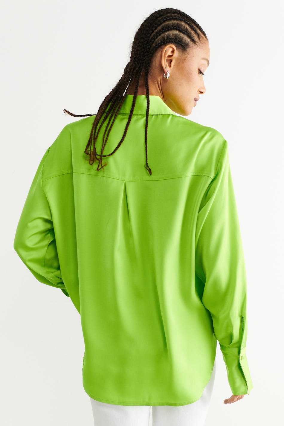 Gabriella satin shirt