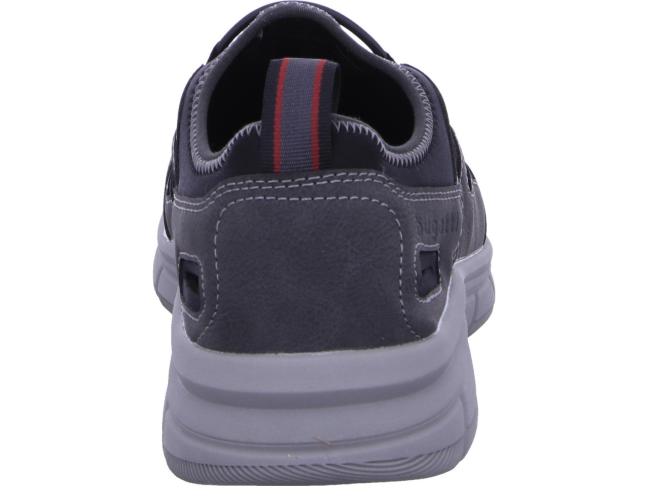 BUGATTI Sportliche Slipper grau Soa
