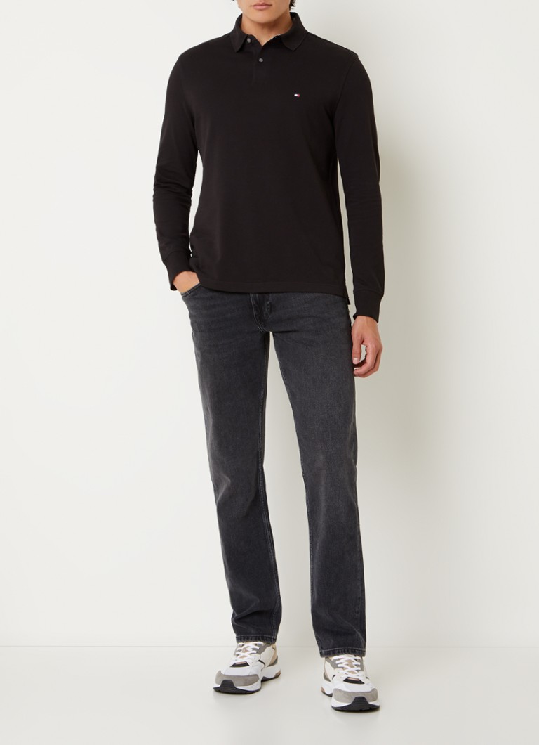 Polo Tommy Hilfiger 1985 regular fit em algodão piqué