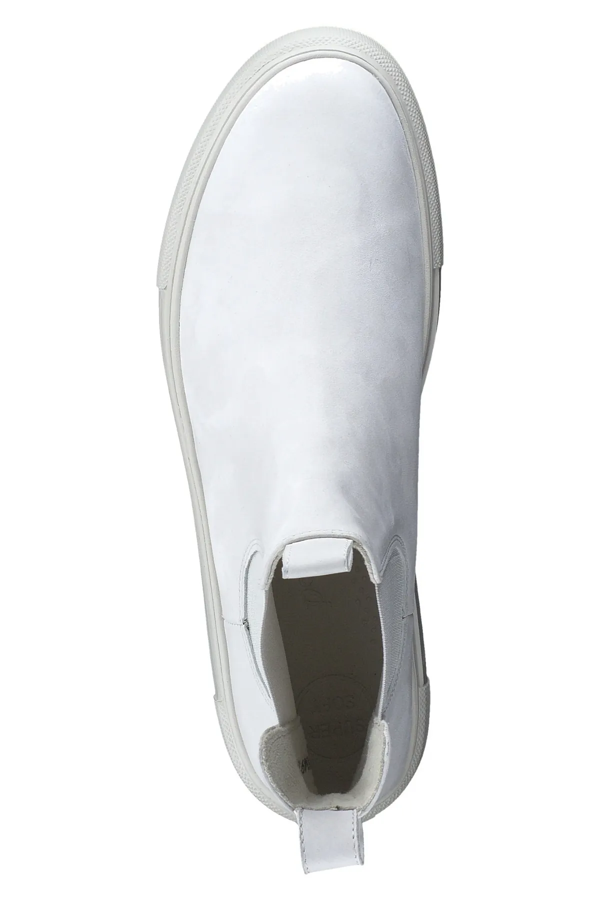 Paul Green  Stiefelette - Weiß - Flacher Absatz