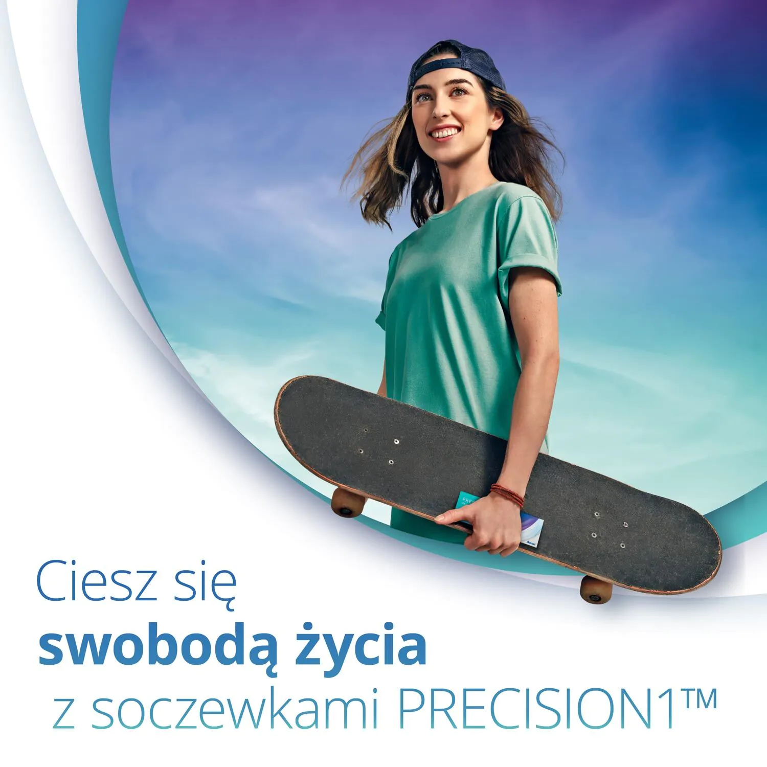 Precision 1, jednodnevne kontaktne leće za jednokratnu upotrebu, dioptrija -5.75