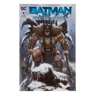 DC Direct Page Punchers Actionfigur & Comic - Batman (Batman: Fighting The Frozen Comic)