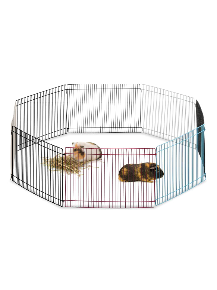 relaxdays Freilaufgehege Kleintiere in Bunt - (H) 24 cm günstig kaufen onesize
