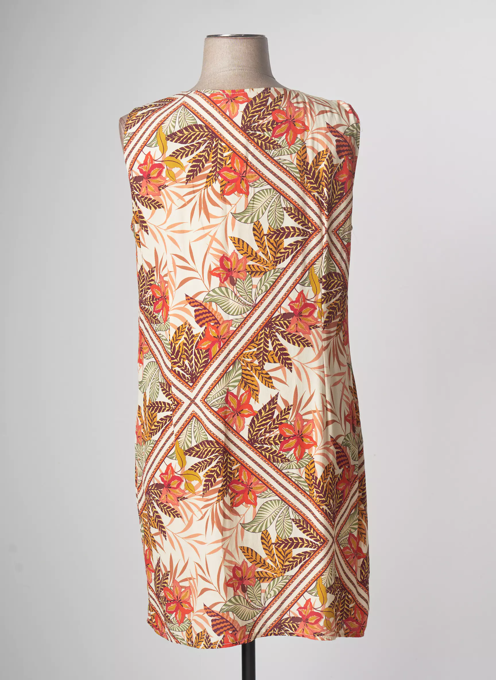 Halogene Robes Mi Longues Femme couleur orange