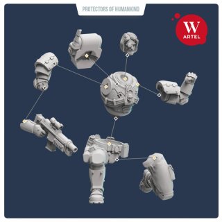 ** % SALE % ** Scout`n`Recon Squad (5 scouts+Heavy Weapon Specialist)