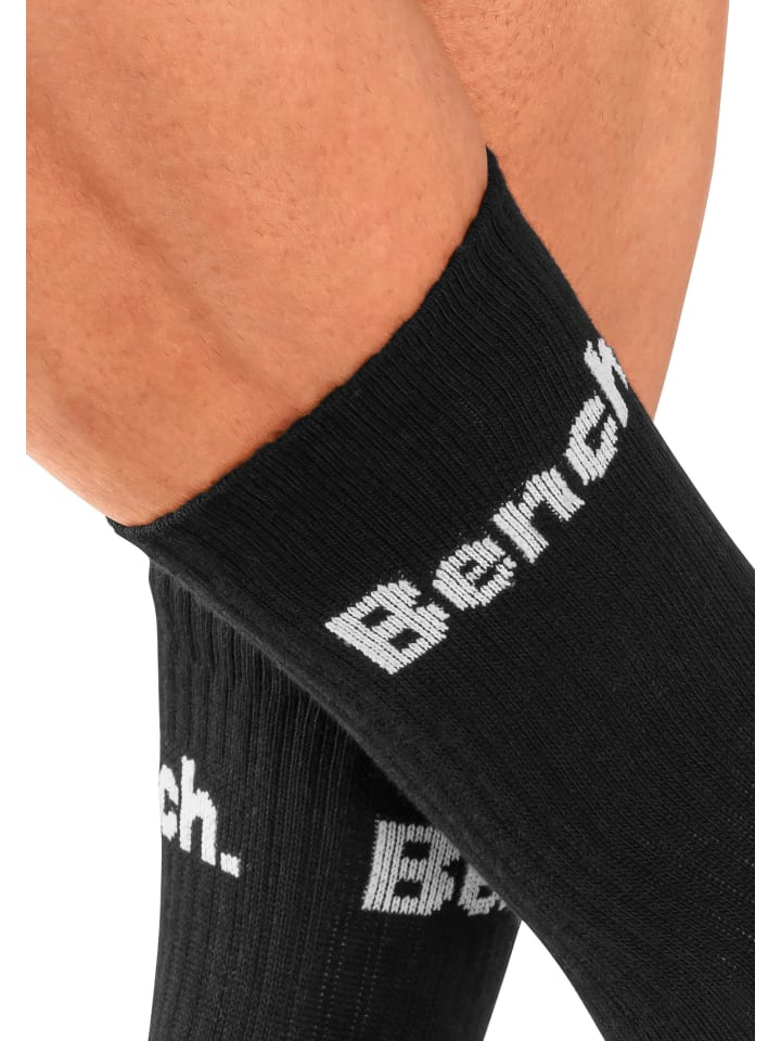 Bench Tennissocken in 2x schwarz, 2x weiß, 2x grau-meliert günstig kaufen