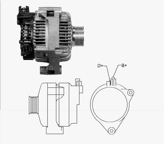FRIESEN Lichtmaschine Peugeot 9040221 - ATU