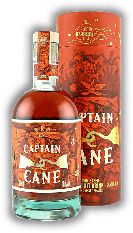 Captain Cane mit GP Captain Cane mit GP Ein faires Premium-Produkt für Naschkatzen und Entdecker der Rum-Welt. 0,7	 Liter - Vol 40%