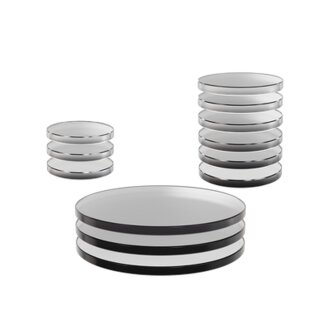 WizKids Deepcuts: Round Bases (Clear)