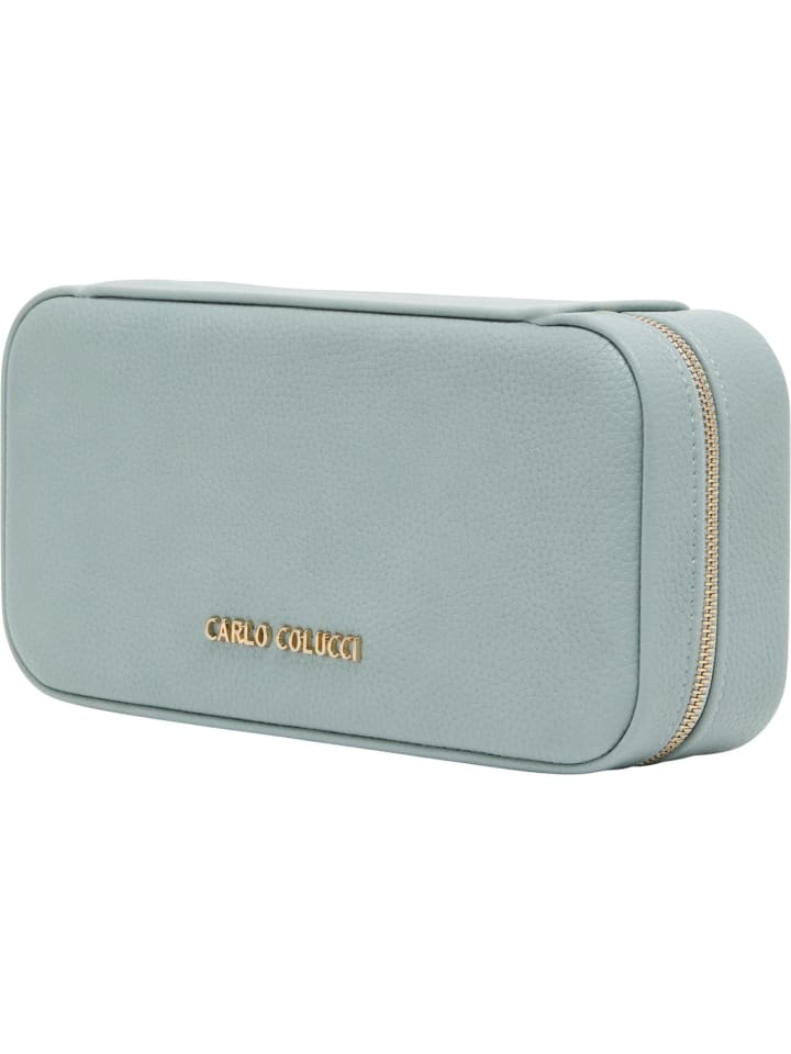 Carlo Colucci Schmucktasche DeGiovanni in Petrol günstig kaufen onesize