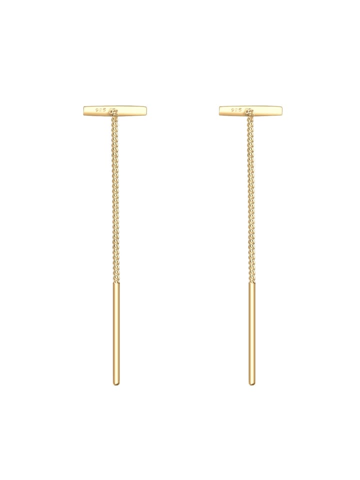 Elli Ohrringe 925 Sterling Silber Geo in Gold günstig kaufen onesize