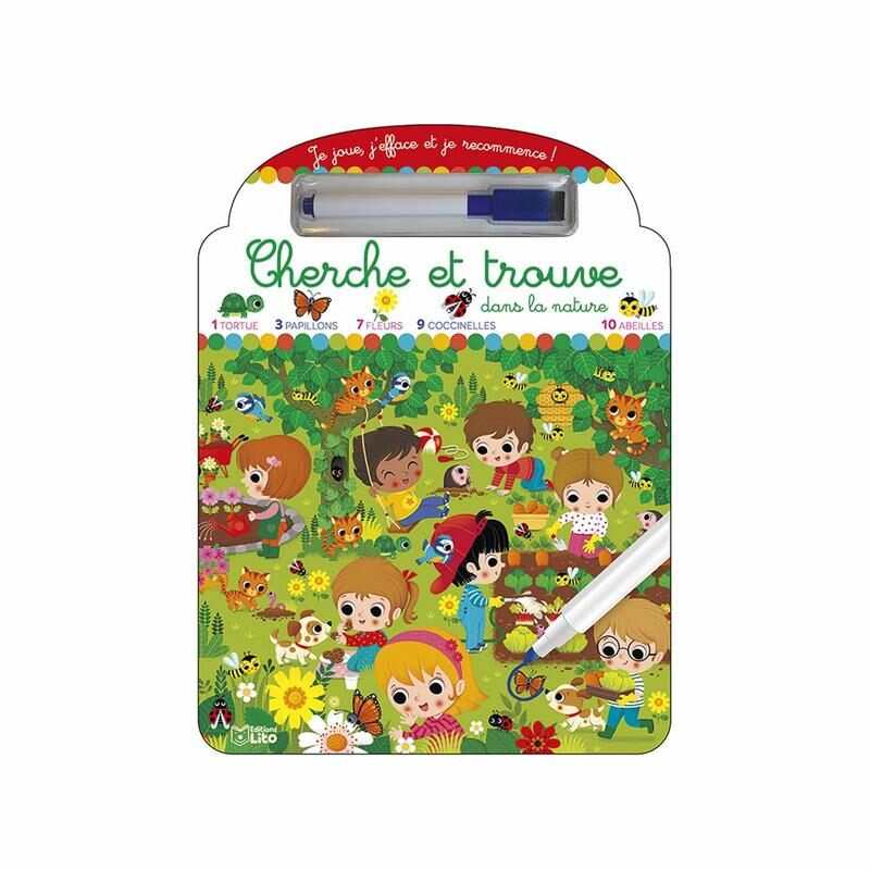 Livre Cherche et trouve dans la nature - Lito