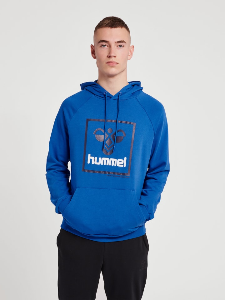 Hummel Hummel Verstellbare Taille Kapuzenpullover Raglanärmel Hmlisam Herren in TRUE BLUE günstig kaufen