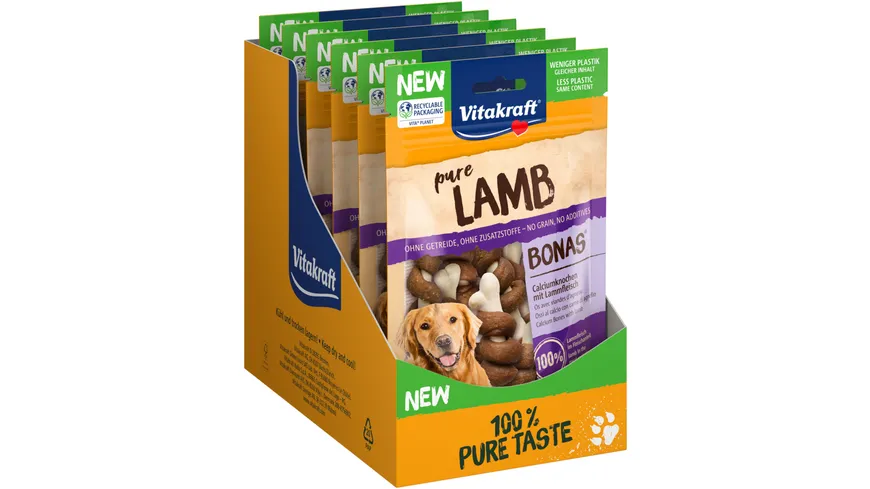 Vitakraft LAMB Bonas® - Calciumknochen mit Lammfleisch 80 g