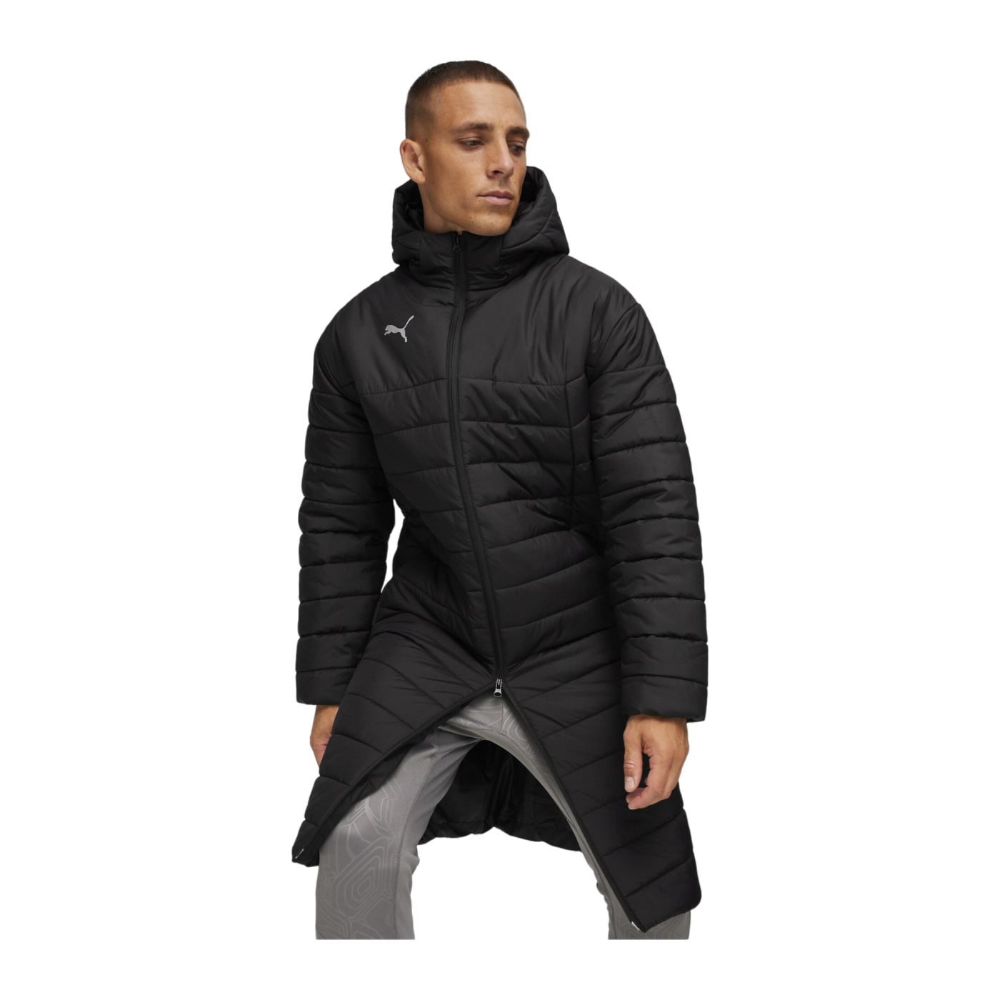PUMA teamFINAL Bench Jacke Schwarz F03