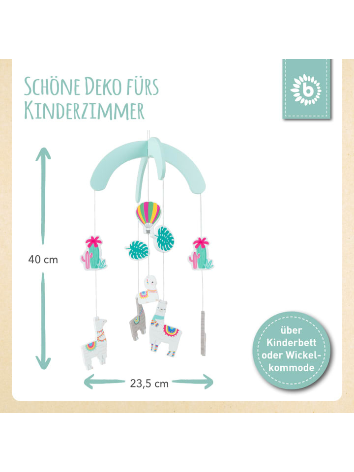 Bieco Spielwaren Mobile Holz Lama - ab Geburt in Mehrfarbig günstig kaufen onesize