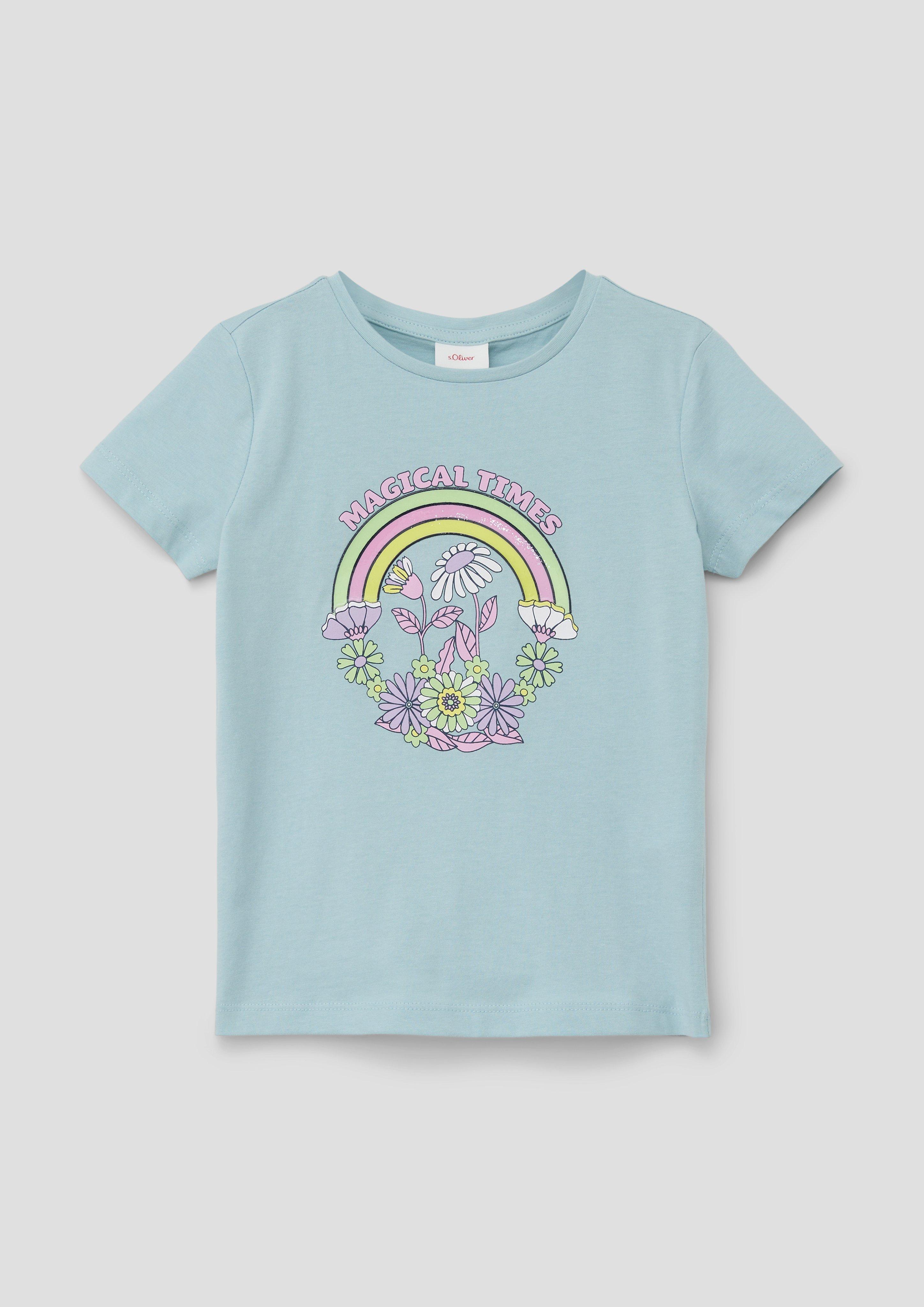 T-Shirt mit Frontprint  2142054-6103