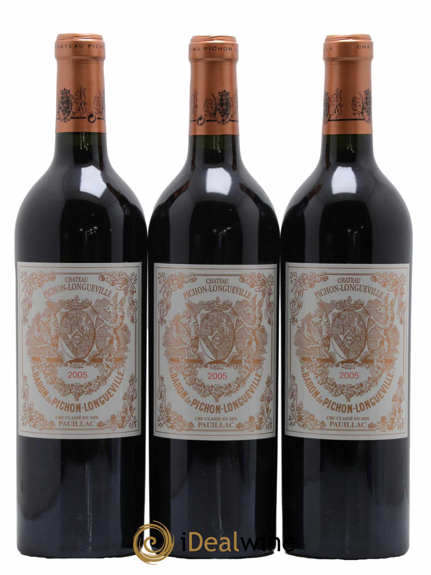 Château Pichon Longueville Comtesse de Lalande 2ème Grand Cru Classé  2005 - Lot de 6 Bouteilles