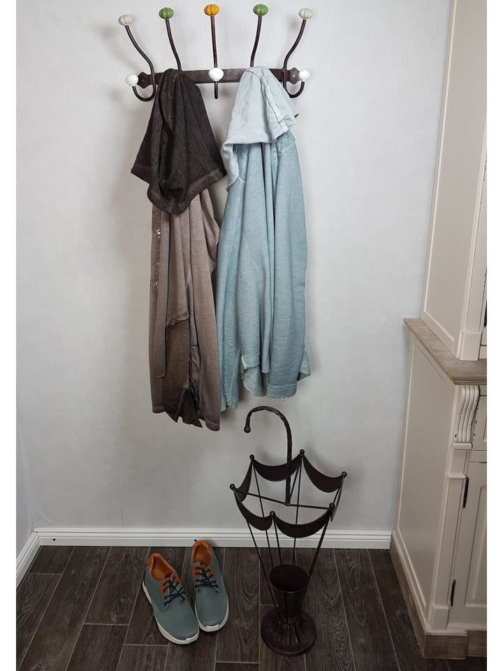 Ambiente Haus Garderobe mit Keramik - Antikbraun günstig kaufen onesize