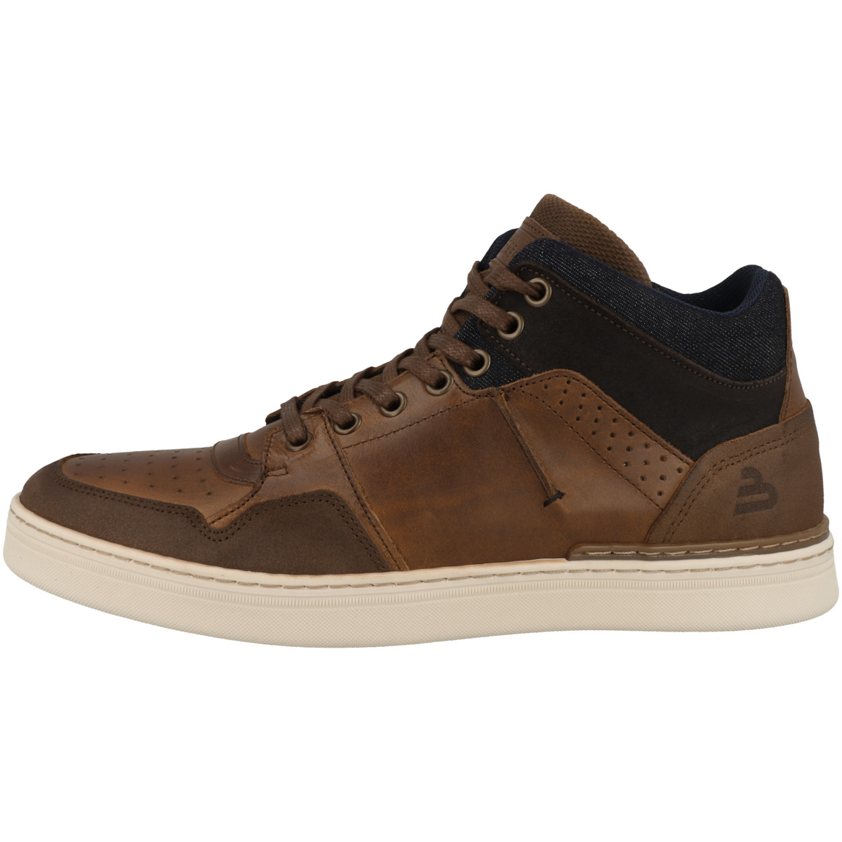 Bullboxer 887P51789B Sneaker mid hellbraun