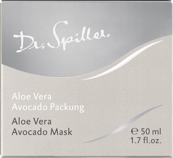 Dr. Spiller Aloe Vera Avocado Packung Gesichtsmaske