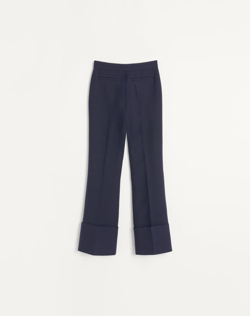 Pantalon en crêpe couture