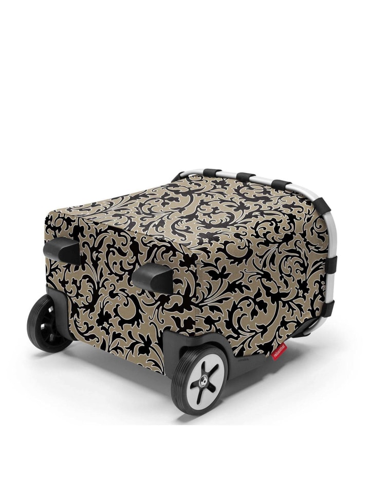 Reisenthel carrycruiser - Einkaufstrolley 47.5 cm (frame raffia black) in baroque marble günstig kaufen onesize