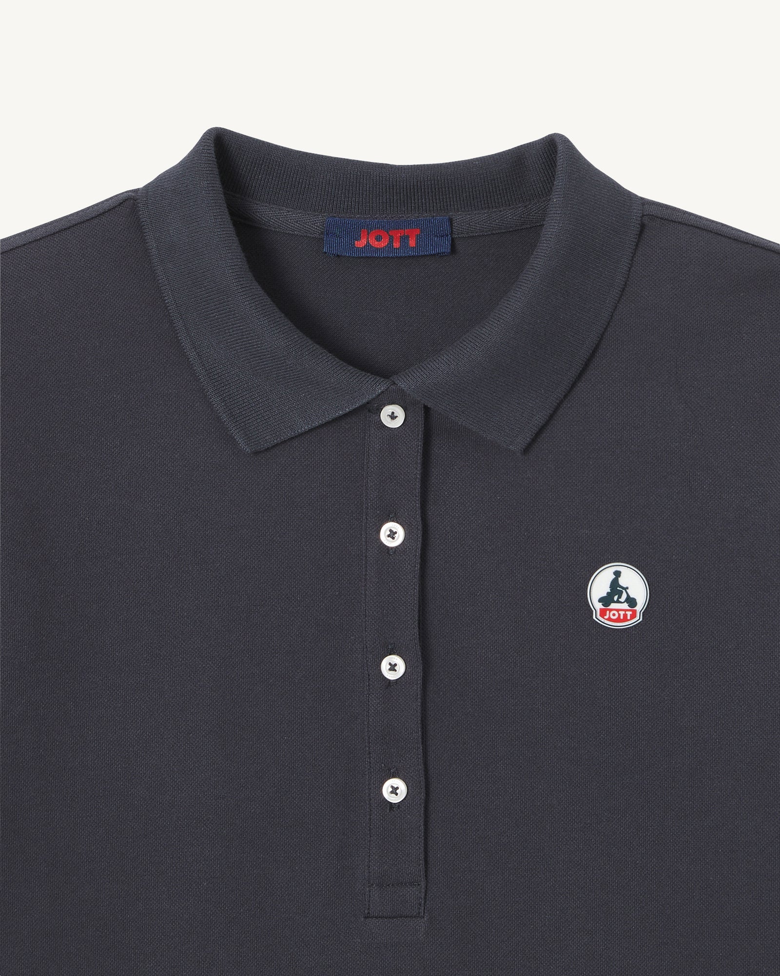 Polo en coton biologique Marine Franca