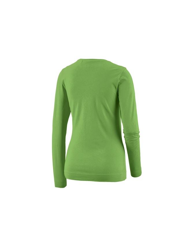 e.s. Longsleeve cotton stretch, Damen