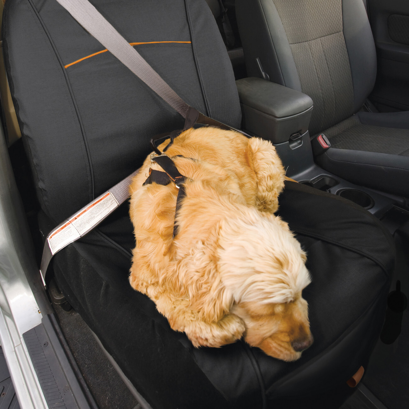 Kurgo Autozubehör Kurgo CoPilot Beifahrersitz-Schutzbezug, Schwarz