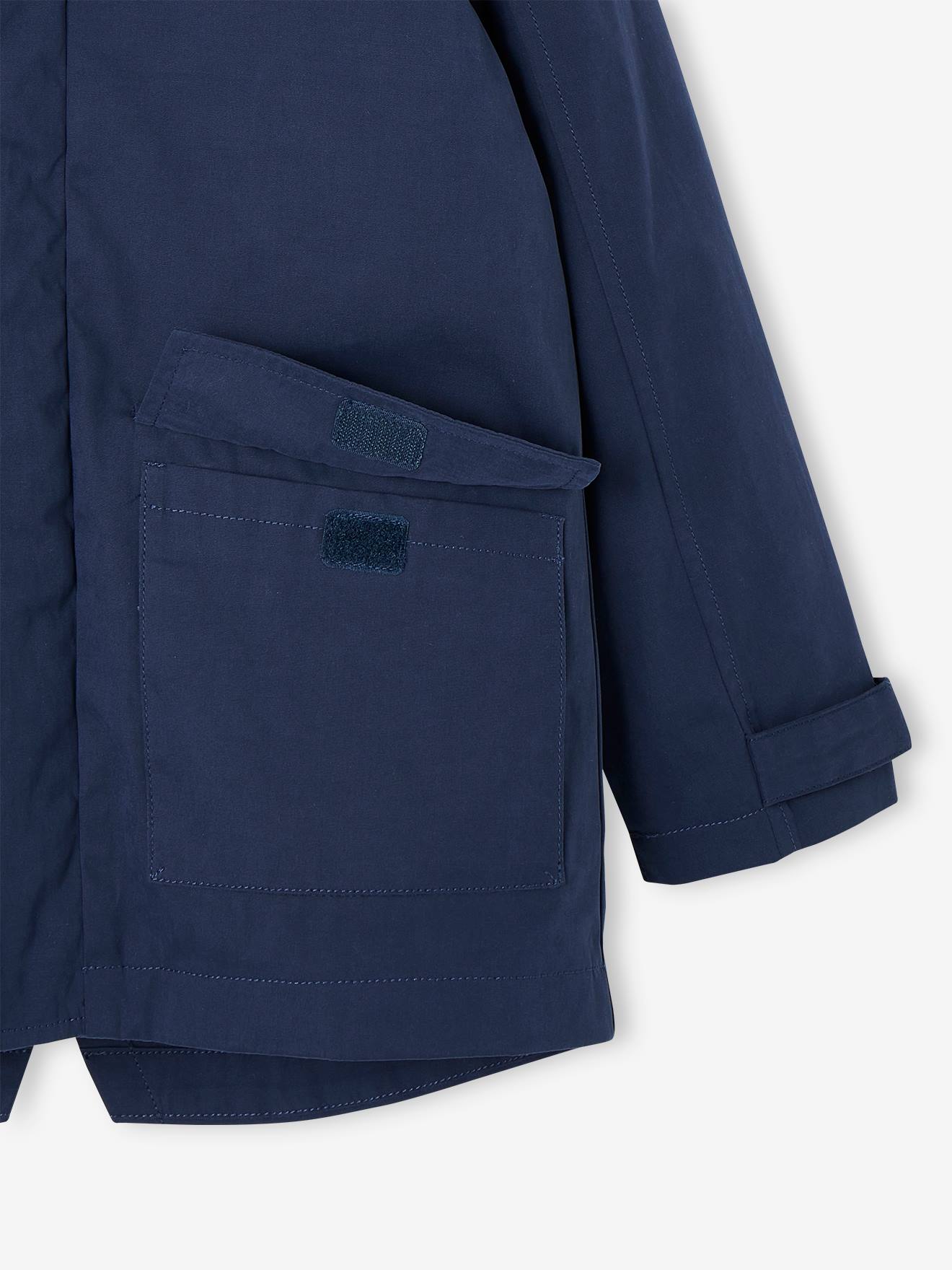 Vertbaudet Jungen 3-in-1-Jacke mit Recycling-Polyester - marine