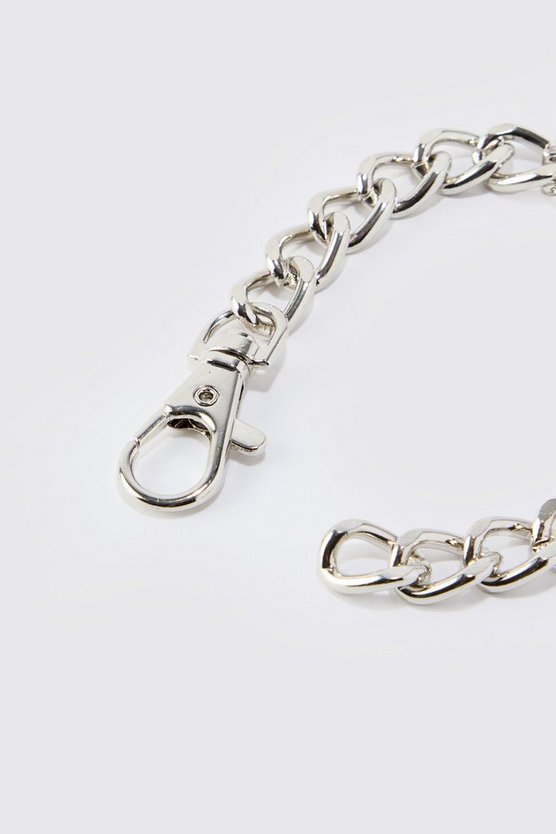 Klobiges Armband mit Verschluss und Strass