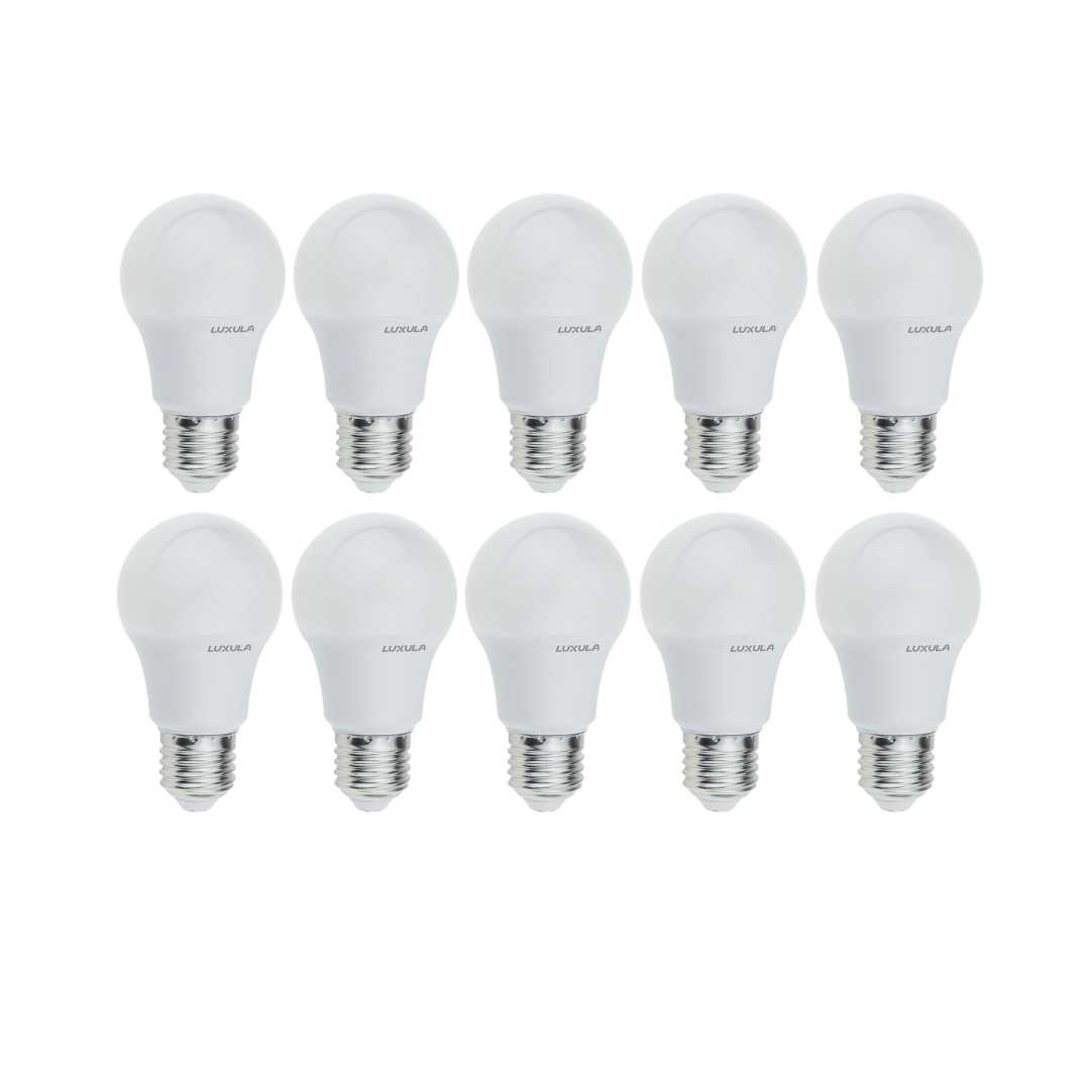 LUXULA 10er Pack LED Leuchtmittel E27