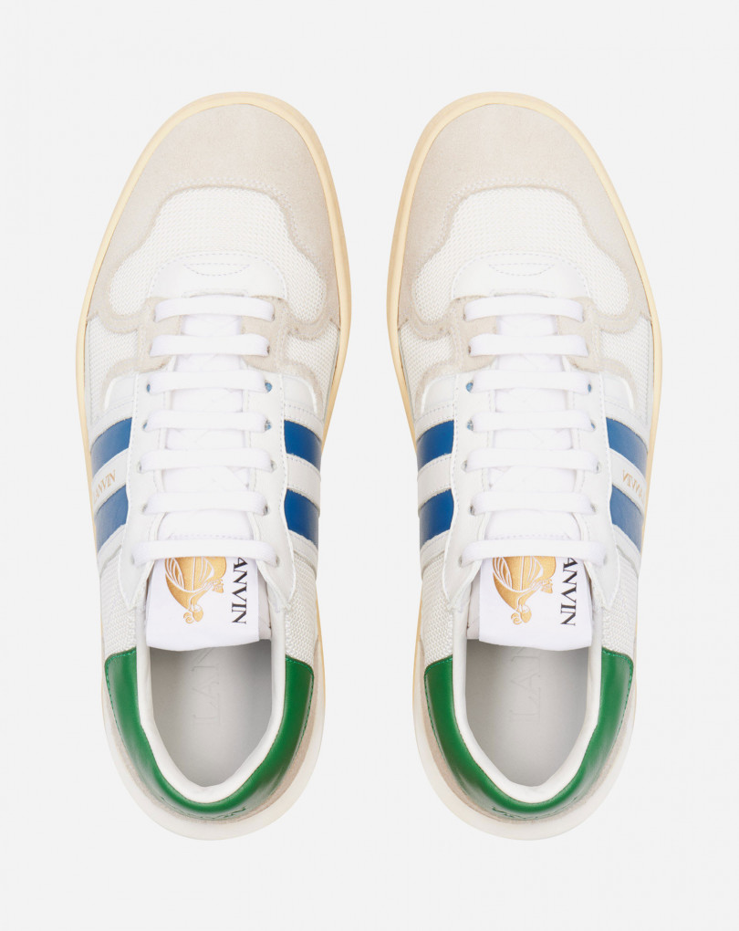 SNEAKERS BASSES CLAY EN CUIR