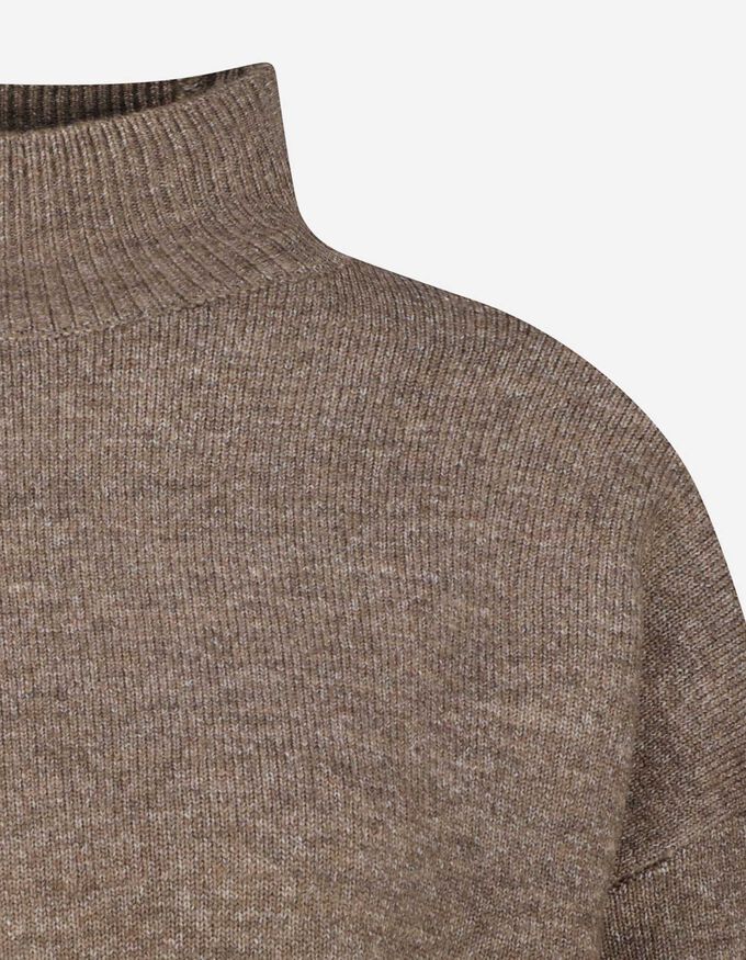 Damen Pullover - Stehkragen