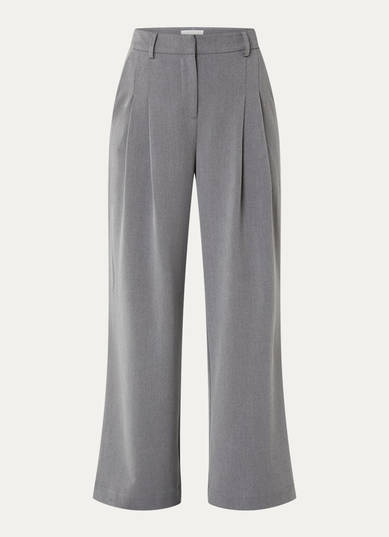 MSCH Copenhagen  Henrika high waist loose fit pantalon met steekzakken