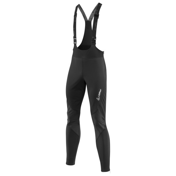 Löffler - Warm-Up Bib Tights Windstopper Warm - Langlaufhose